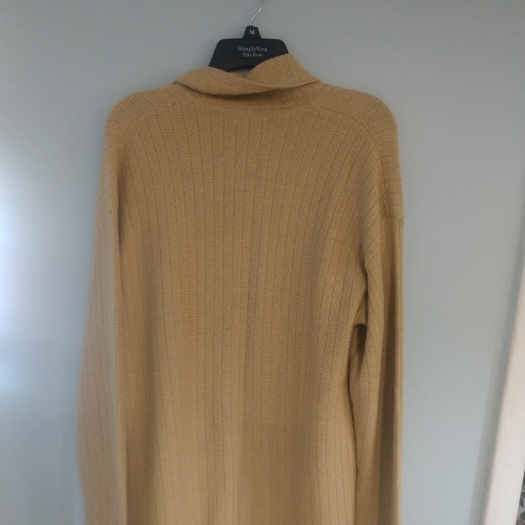 Calvin Klein Mustard Long Cardigan - Picture 4 of 6